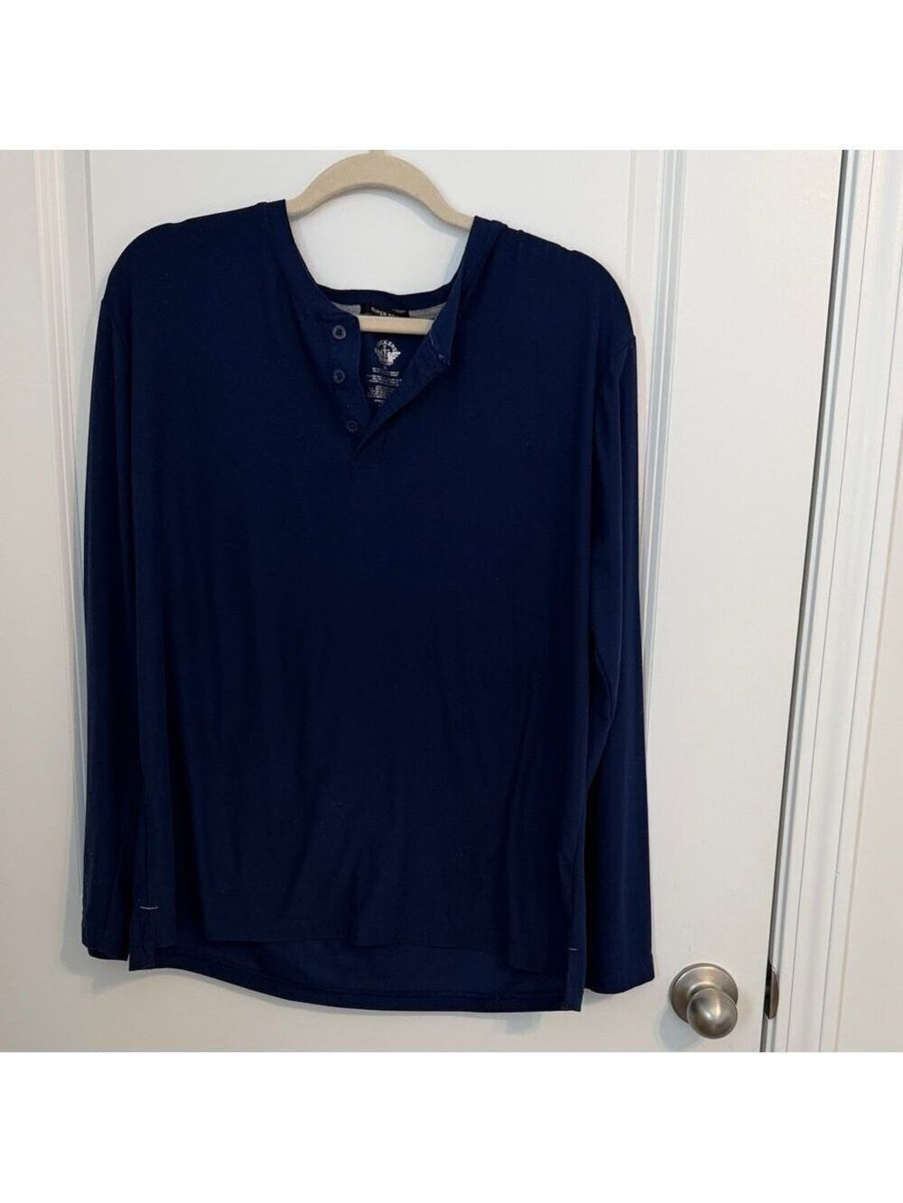 Dockers Navy Long Sleeve Tee